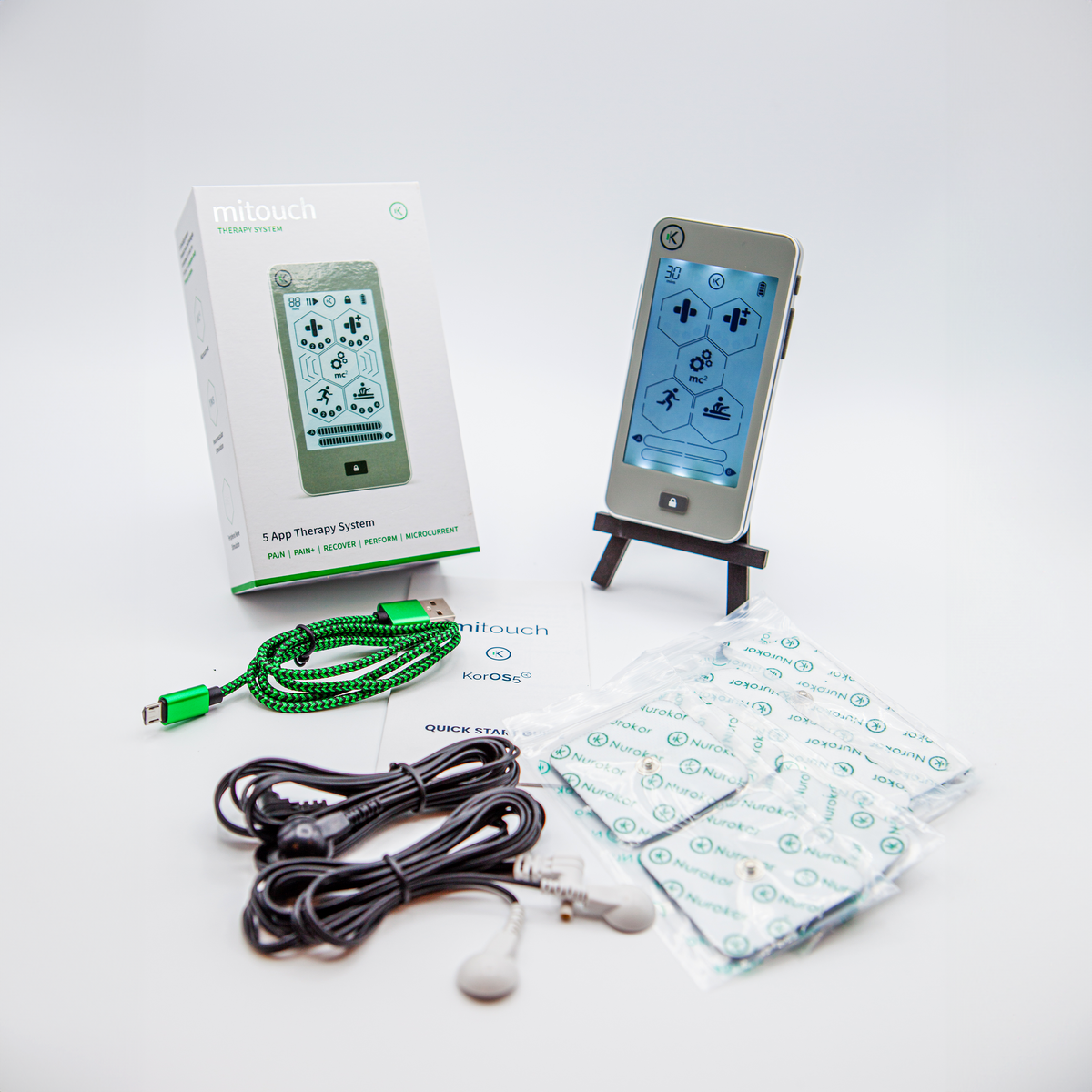 NuroKor mitouch: Portable Pain and Muscle Stimulator